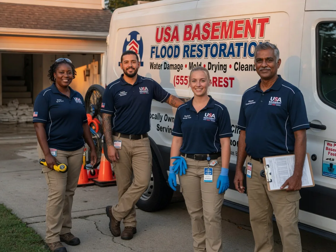 Basement Flood Cleanup company in Santa Fe, TN